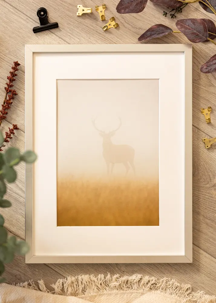 Mavanti Frame Minerva Acrylic Glass Silver 45x60 cm