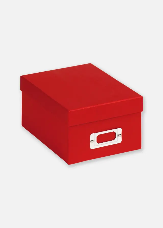 Walther Fun Photo box - Red (Fits 700 st Pictures in 10x15 cm format)