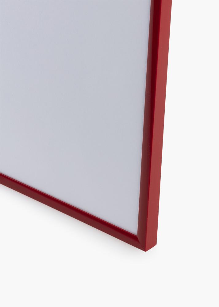 Ram med passepartou Frame New Lifestyle Medium Red 30x40 cm - Picture Mount White 18x27 cm