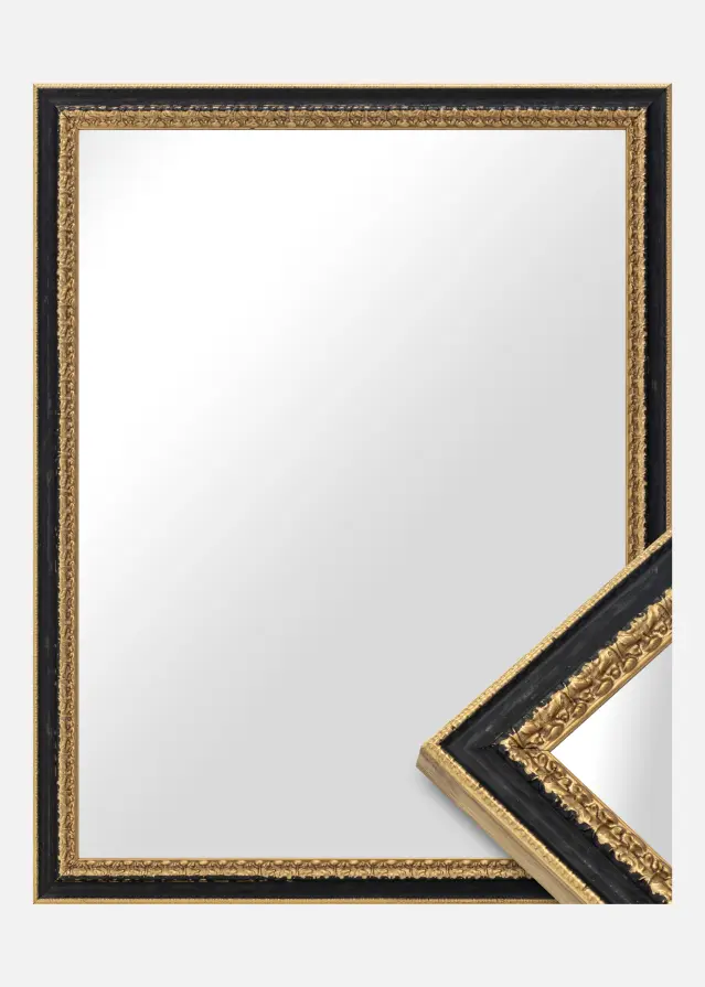 Ramverkstad Mirror Drottningholm Gold II - Custom Size