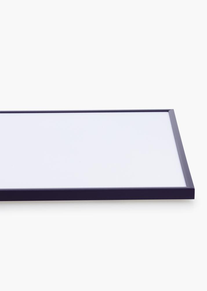 Ram med passepartou Frame New Lifestyle Dark Purple 70x100 cm - Picture Mount White 62x93 cm