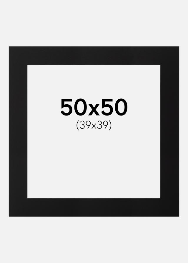 Galleri 1 Mount Black (Black Core) 50x50 cm (39x39)