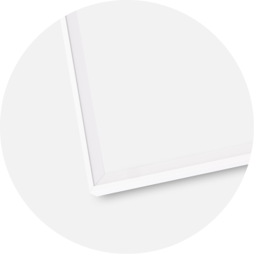 Ram med passepartou Frame Desire White 40x50 cm - Picture Mount White 12x16 inches