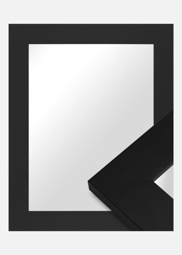 Ramverkstad 60x90 Ombud Mirror Härjedalen Black - Your choice of size
