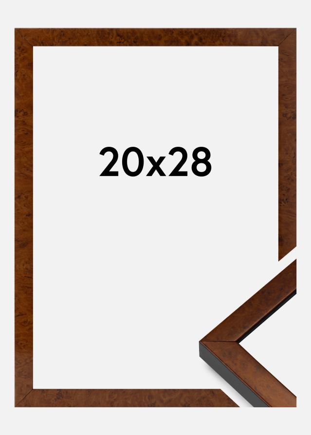 Mavanti Frame Ares Acrylic Glass Burr Walnut 20x28 cm