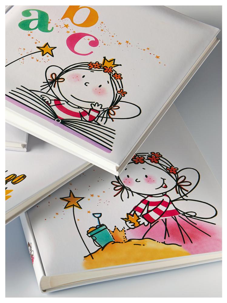 Walther Children's album Fairy School - 28x30.5 cm (50 White pages / 25 sheets)