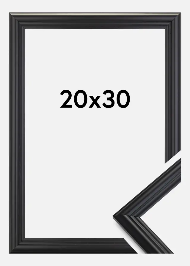Galleri 1 Frame Siljan Black 20x30 cm