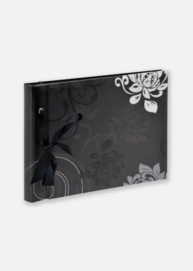 Walther Grindy Photo album Black - 23.5x16 cm (40 Black pages / 20 sheets)