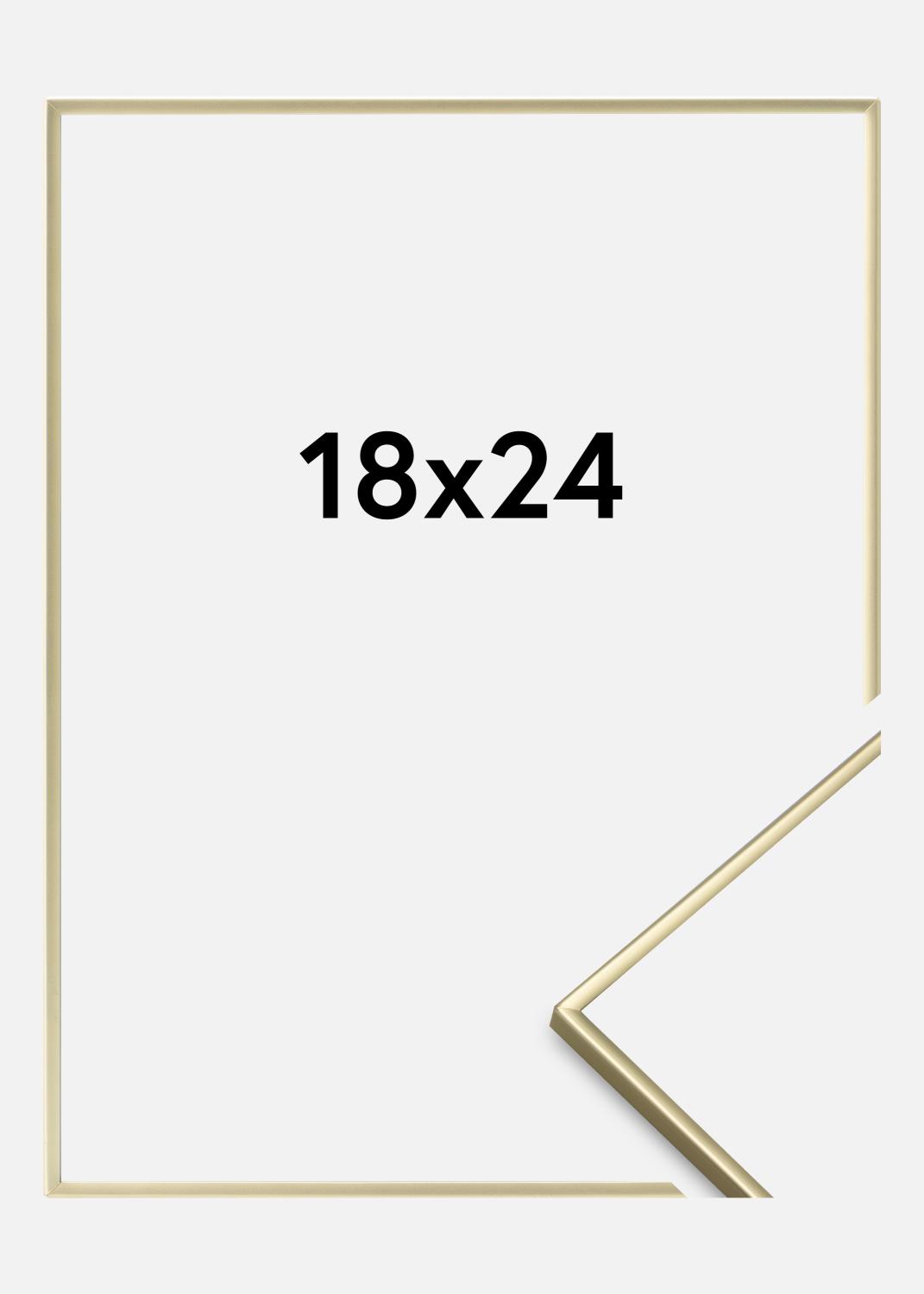 Product Image for Frame Slät Metall Gold 18x24 cm