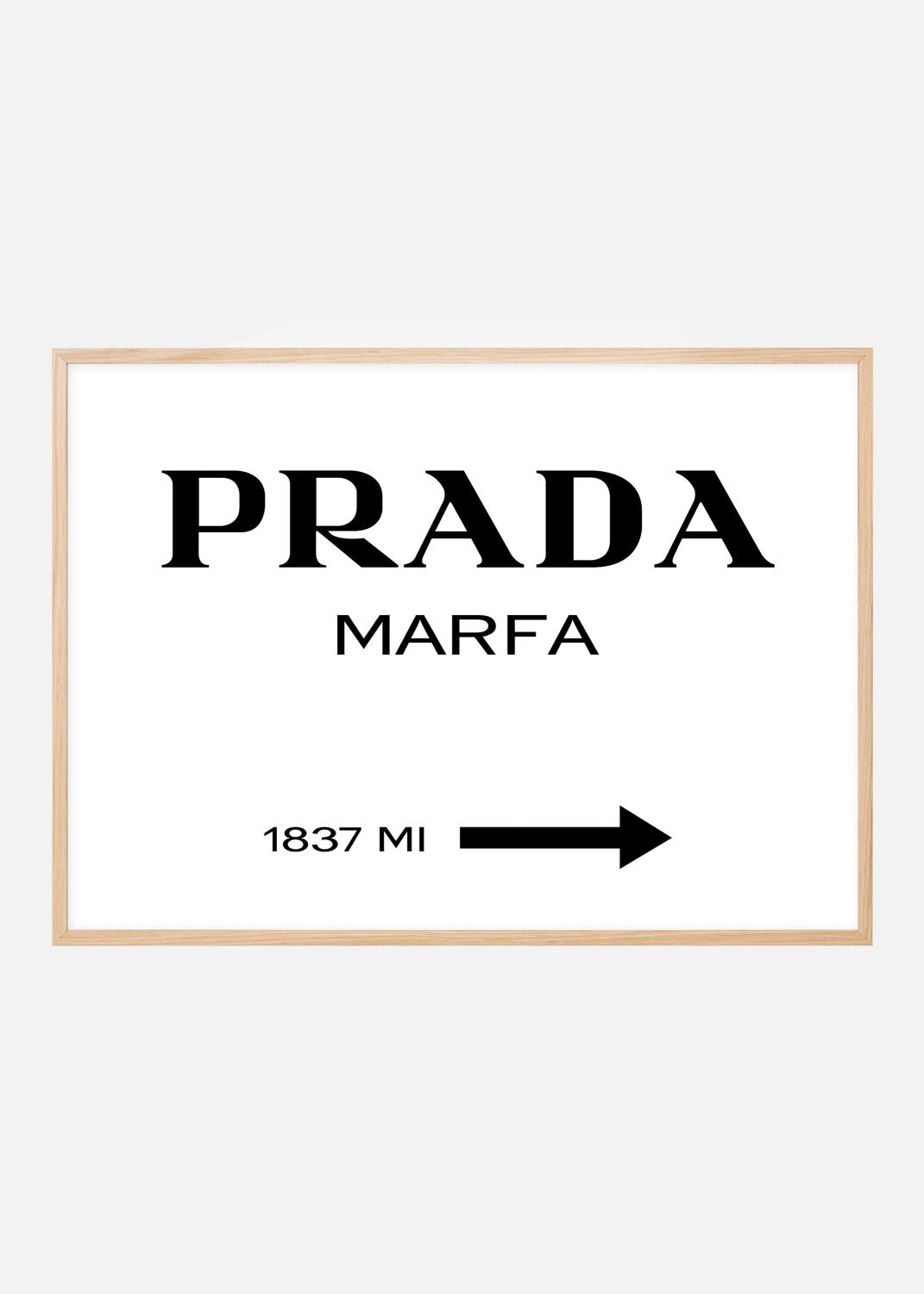 Product Image for Prada Black Poster (21x29.7 cm (A4))