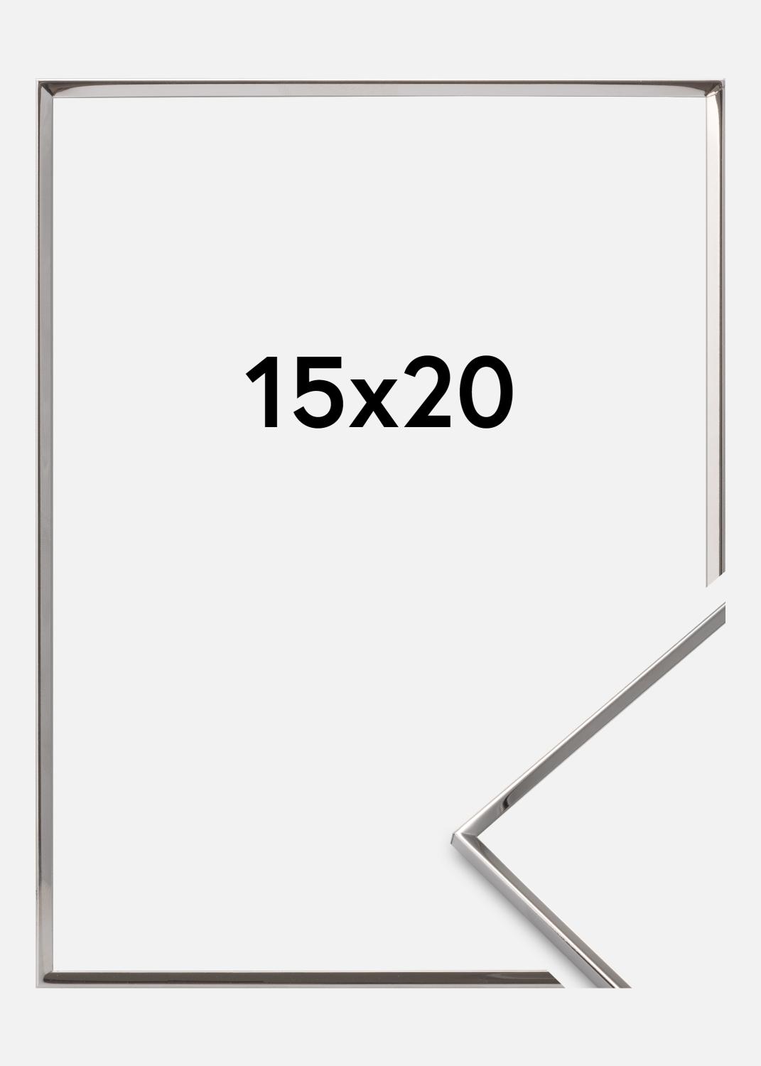 Product Image for Frame Slät Metall Silver 15x20 cm