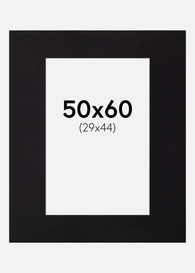 Galleri 1 Mount Canson Black (White Core) 50x60 cm (29x44)