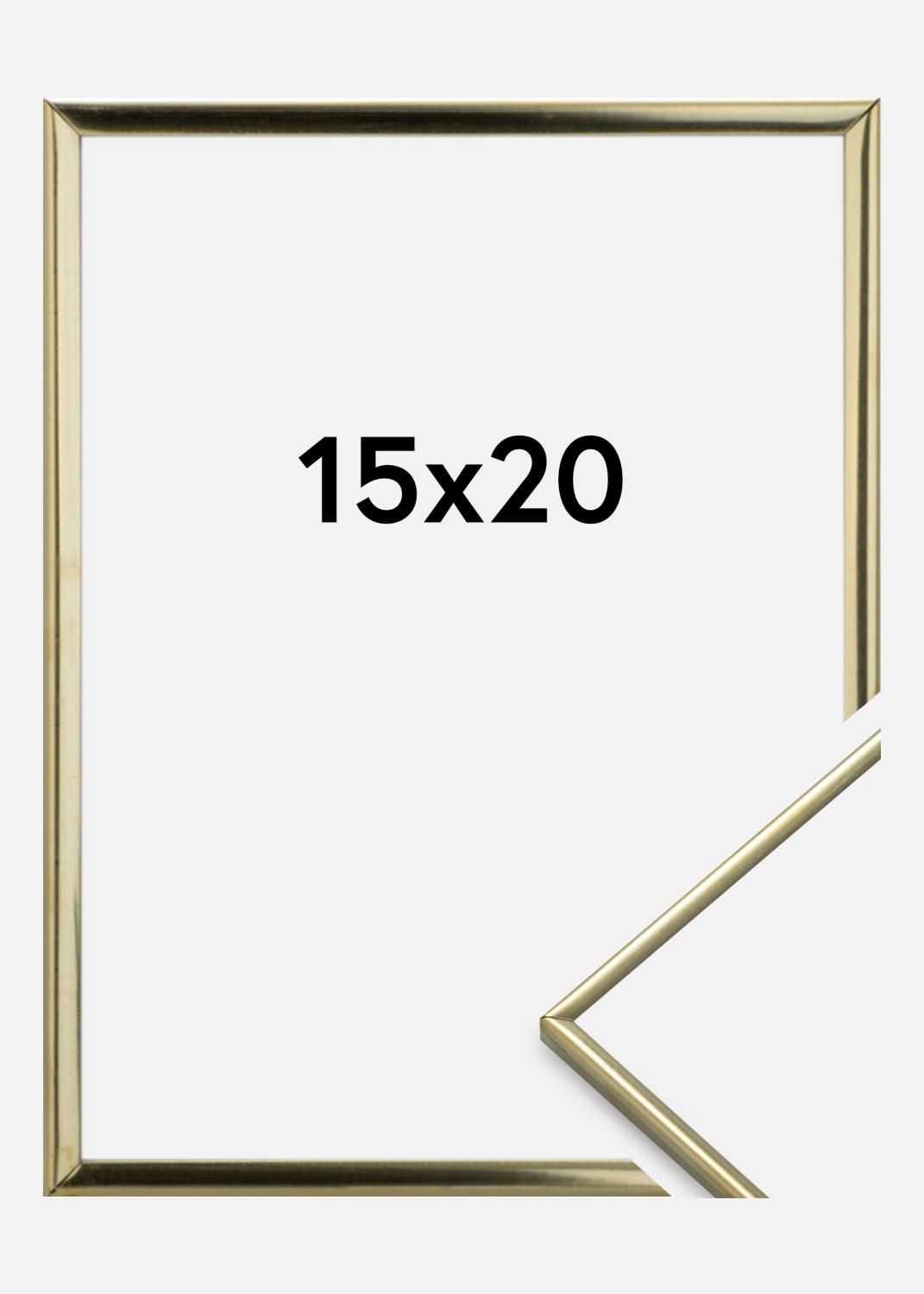Product Image for Frame Slät Metall Gold 15x20 cm