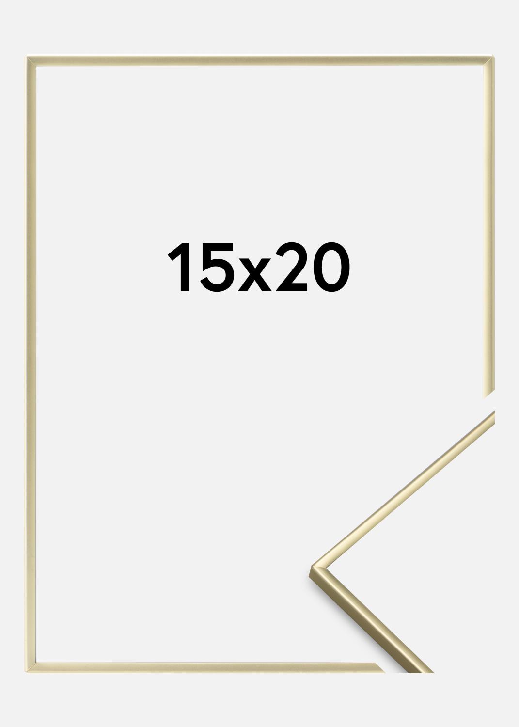 Product Image for Frame Slät Metall Gold 15x20 cm