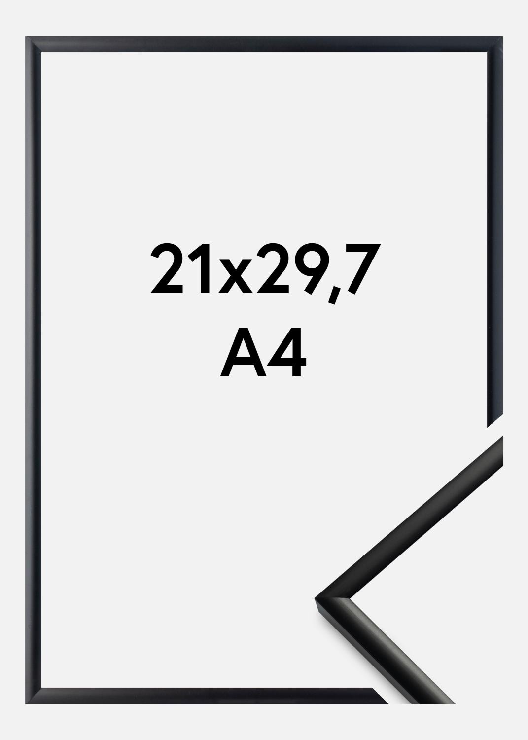 Product Image for Frame New Lifestyle Acrylic Glass Matt Black 21x29.7 cm (A4)