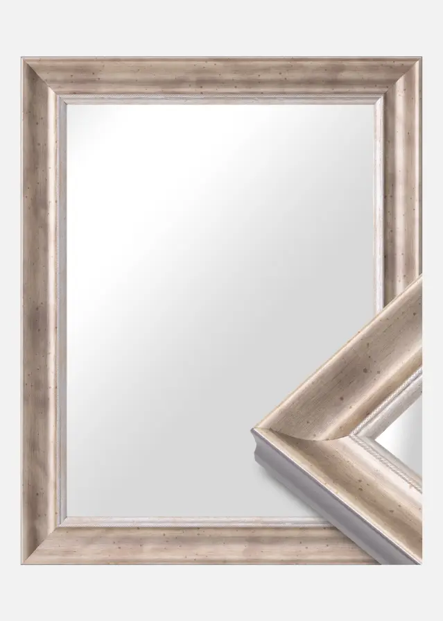 Ramverkstad 60x90 Ombud Mirror Åshammar Silver - Custom Size