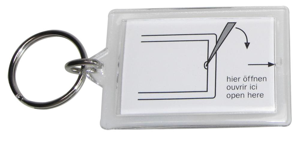 Walther Walther Keyring Acrylic 3.5x4.5 cm