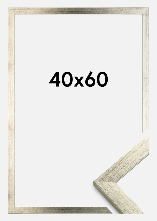 Estancia Frame Stilren Acrylic glass Silver 40x60 cm