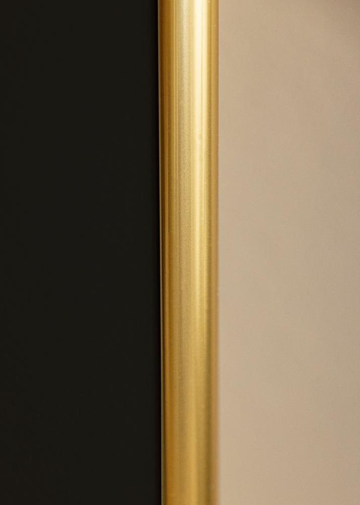 Ram med passepartou Frame Victoria Gold 50x70 cm - Picture Mount Black 16x24 inches