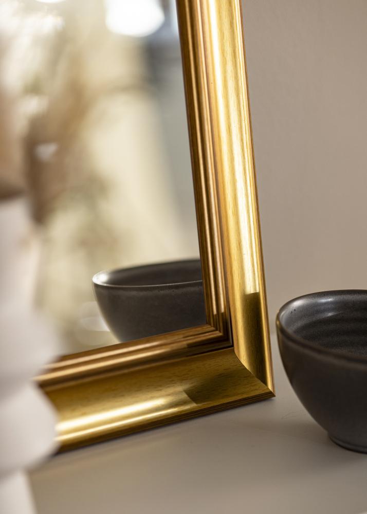 Ramverkstad Mirror Hampshire Gold - Custom Size