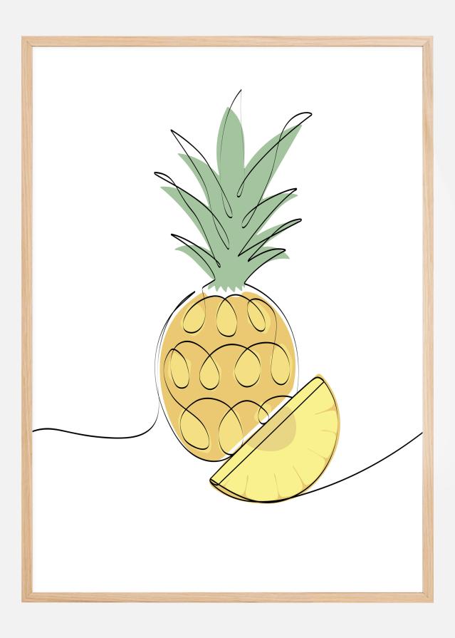 Bildverkstad PINEAPPLE Poster