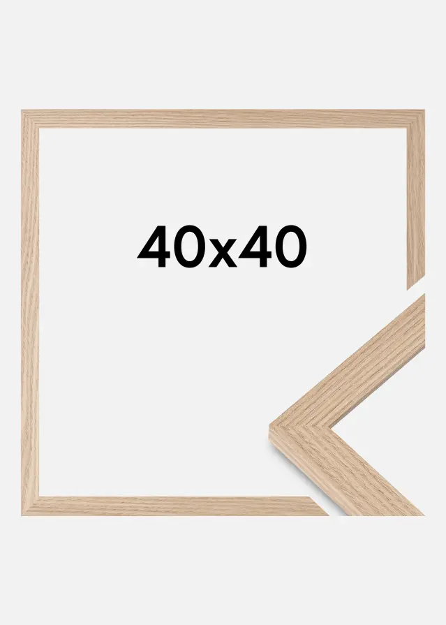 Artlink Frame BGA Classic Acrylic Glass Oak 40x40 cm