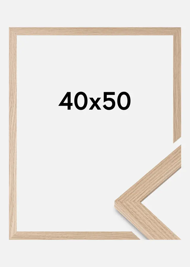 Artlink Frame BGA Classic Acrylic Glass Oak 40x50 cm