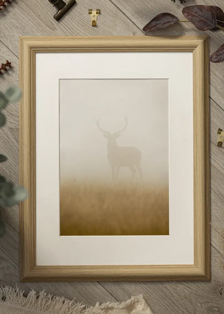 Galleri 1 Frame Västkusten Acrylic glass Oak 70x90 cm