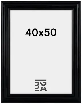Focus Frame Charleston Black 40x50 cm
