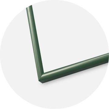 Ram med passepartou Frame New Lifestyle Moss Green 70x100 cm - Picture Mount Black 59.4x84 cm