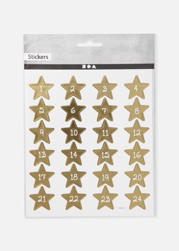 Creativ Company Stickers Christmas Calendar Numbers