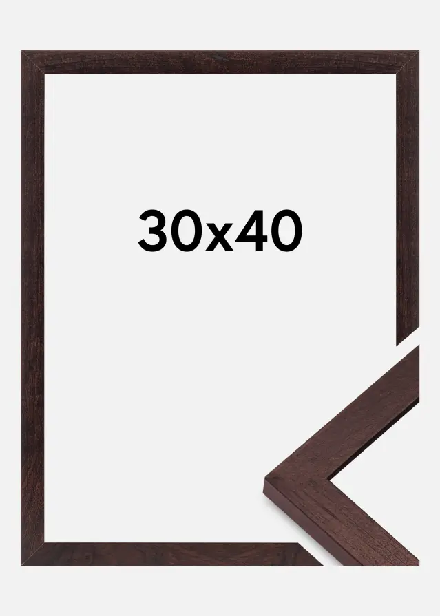 Artlink Frame BGA Classic Acrylic Glass Walnut 30x40 cm