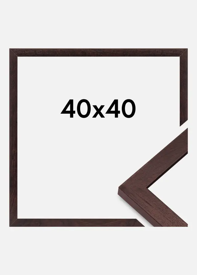 Artlink Frame BGA Classic Acrylic Glass Walnut 40x40 cm