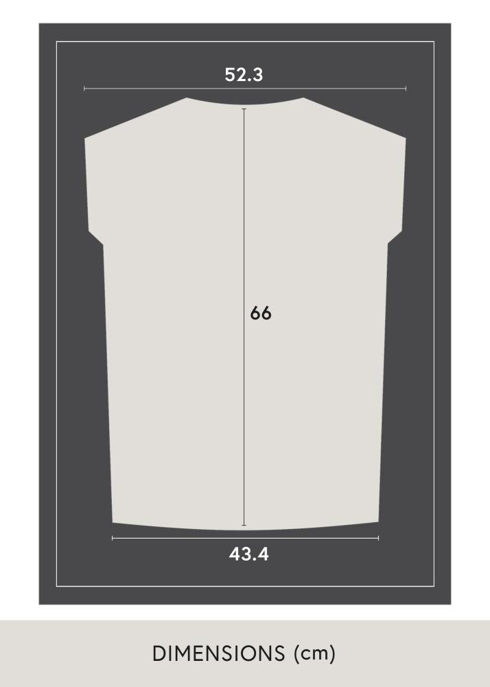 ID Factory Frame Jersey Box Acrylic glass Black 60x80 cm