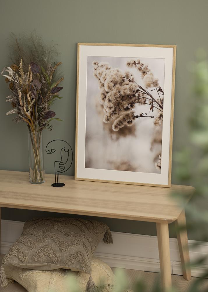 Ram med passepartou Frame Galant Oak 30x40 cm - Picture Mount White 20x28 cm