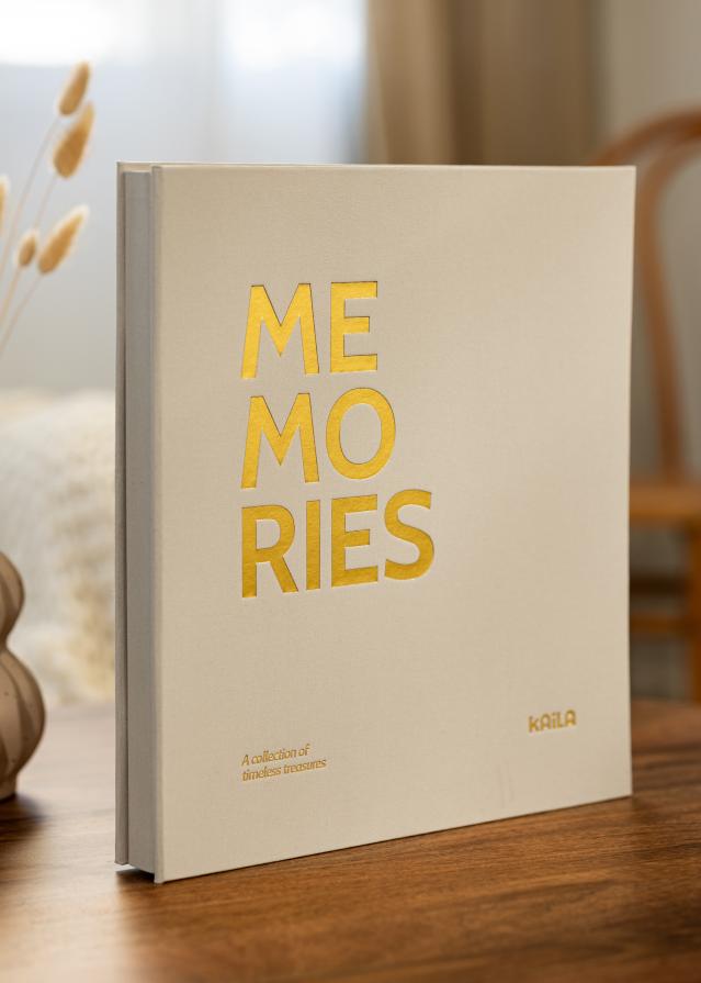 BGA KAILA Fotoalbum Memories Creme - 300 Pictures 11x15 cm