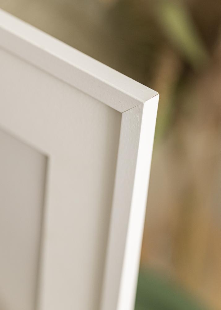 Ram med passepartou Frame Edsbyn White 60x60 cm - Picture Mount White 50x50 cm