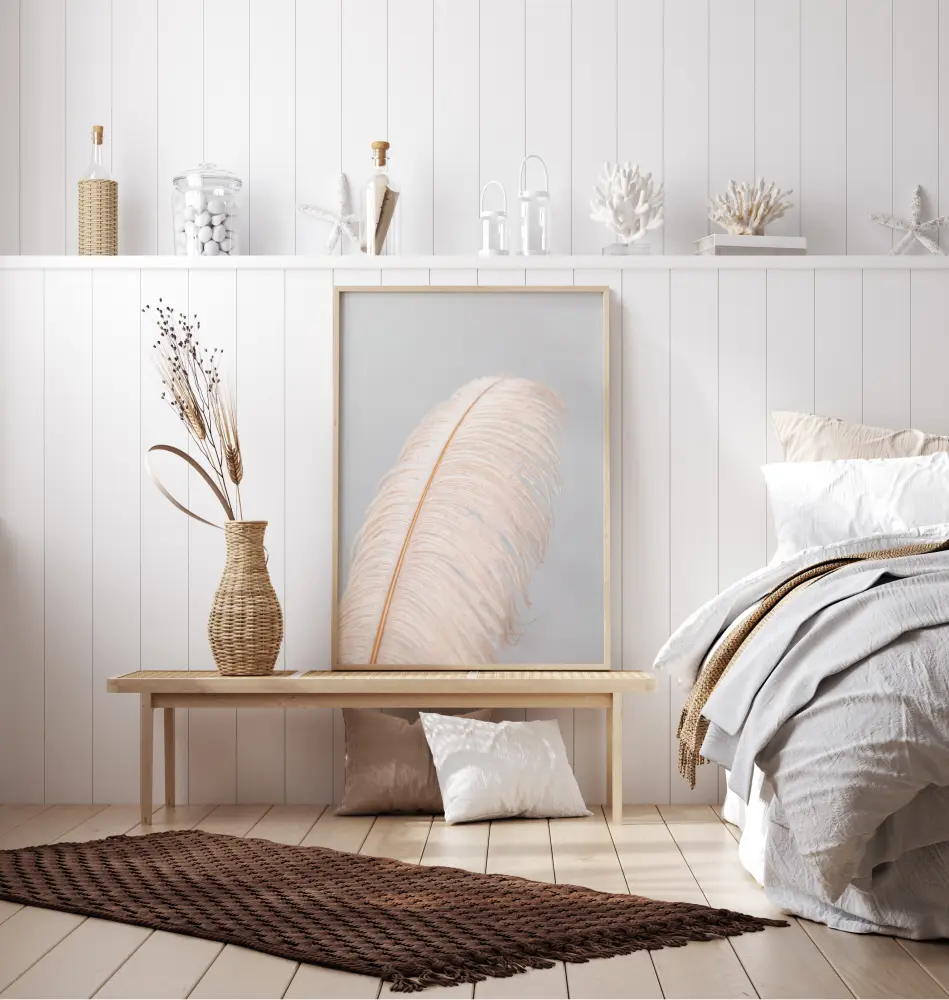 Bildverkstad Feather I Poster