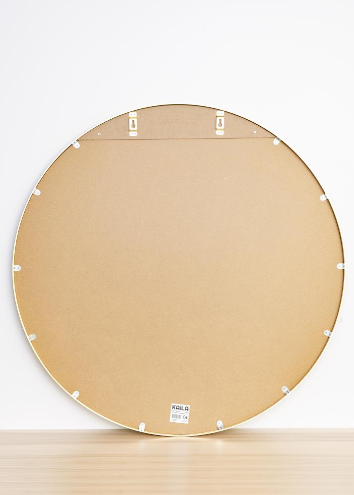 KAILA KAILA Round Mirror - Edge Gold 110 cm Ø