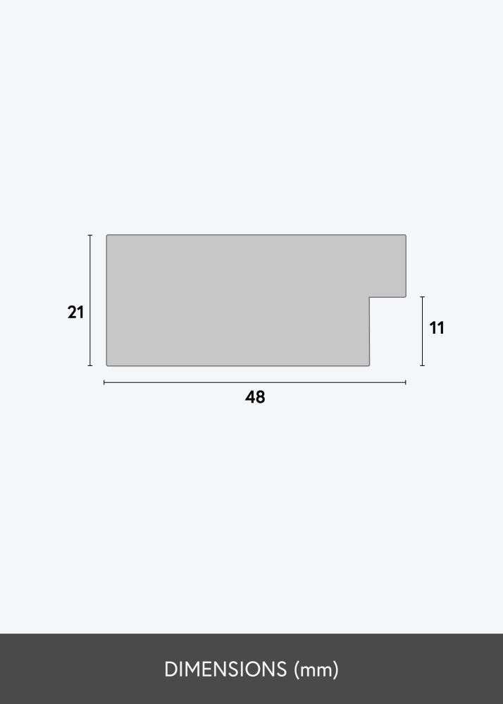 Ramverkstad 60x90 Ombud Frame Härjedalen White - Custom Size