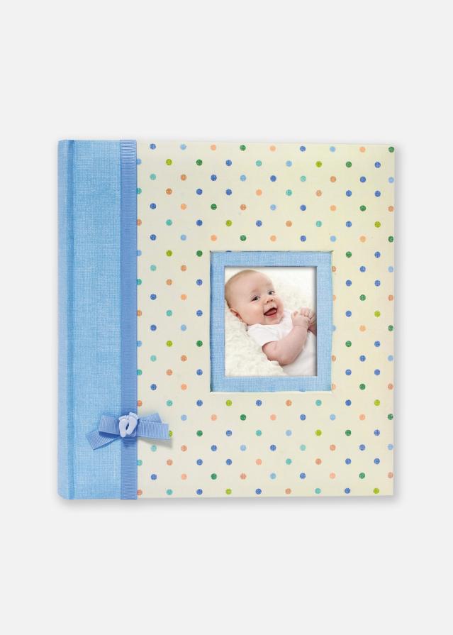 BGA Nordic Kara Baby album Blue - 200 Pictures in 11x15 cm (4,5x6")