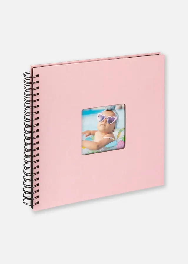 Walther Fun Baby album Pink - 30x30 cm (50 Black Pages/25 sheets)