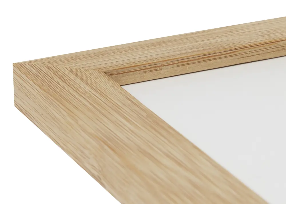Ram med passepartou Frame Hoei Bamboo 70x100 cm - Picture Mount Black 62x85 cm
