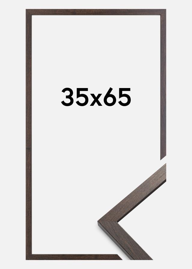 Artlink Factory I Frame Trendy Acrylic Glass Walnut 35x65 cm