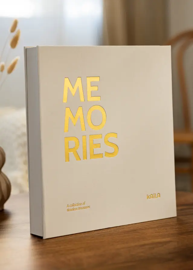 BGA KAILA Fotoalbum Memories Creme - 600 Pictures 11x15 cm