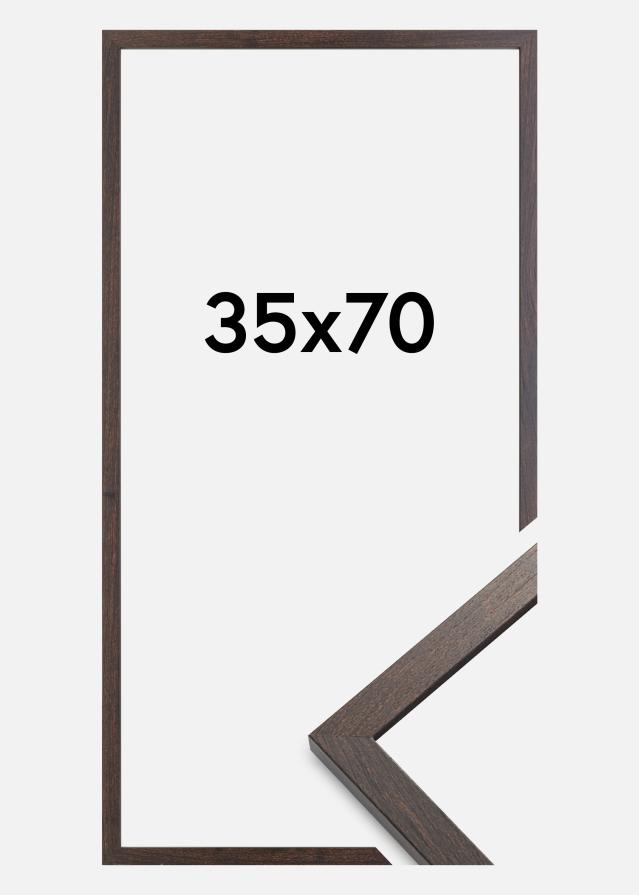 Artlink Factory I Frame Trendy Acrylic Glass Walnut 35x70 cm