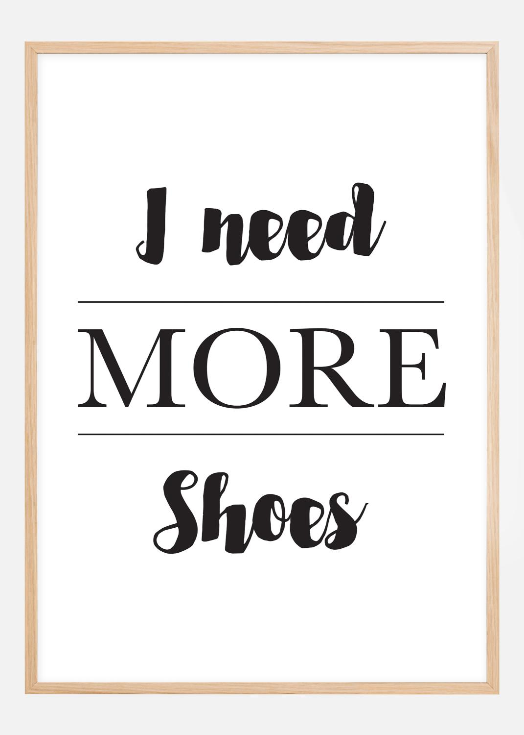 Product Image for More Shoes Poster (21x29.7 cm (A4))