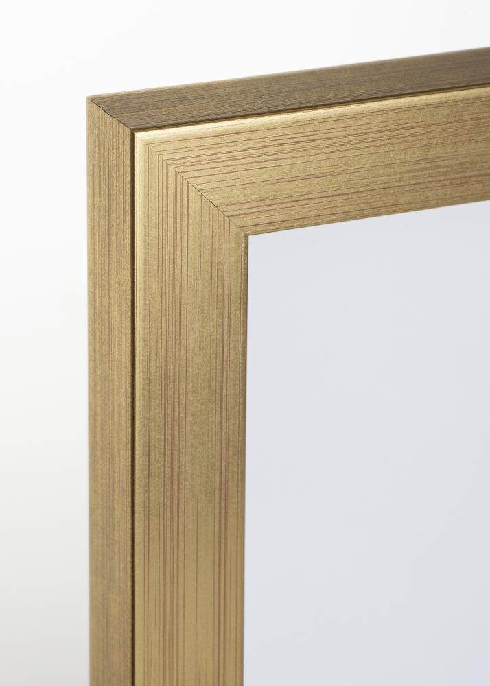 Ramverkstad Mirror Blocky Gold - Custom Size