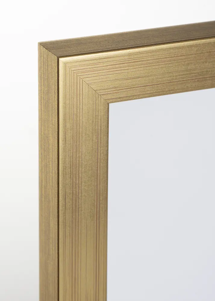 Ramverkstad Mirror Blocky Gold - Custom Size