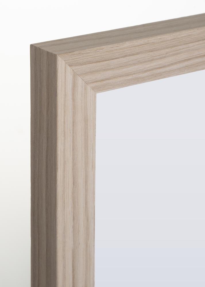 Ramverkstad Mirror Blocky Oak - Custom Size